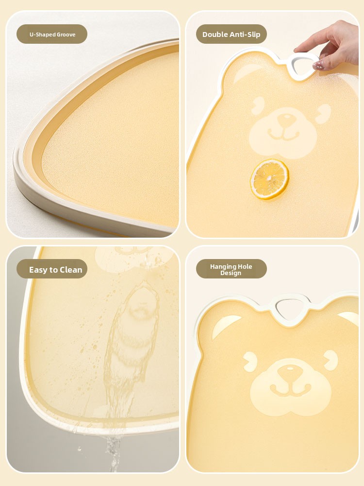 Adorable Cartoon Dual-Sided Ki - Baby Food Weaning のレビューと価格