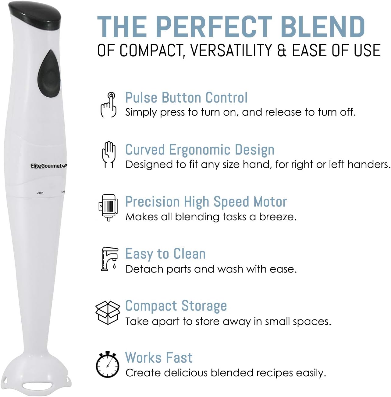 150W Immersion Hand Blender St - Baby Food Mixer のレビューと価格