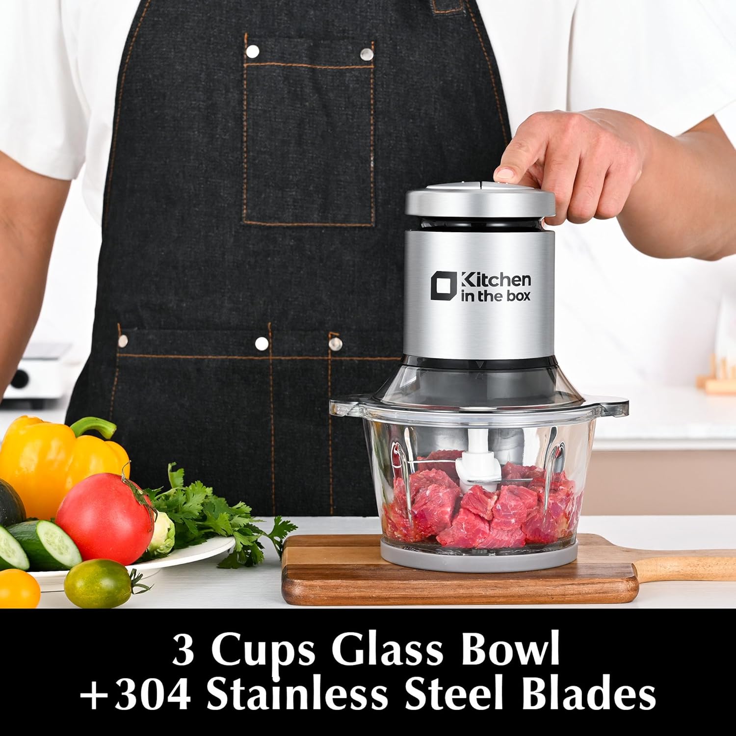 400W Mini Food Processor & Mea - Veggie Baby Food のレビューと価格