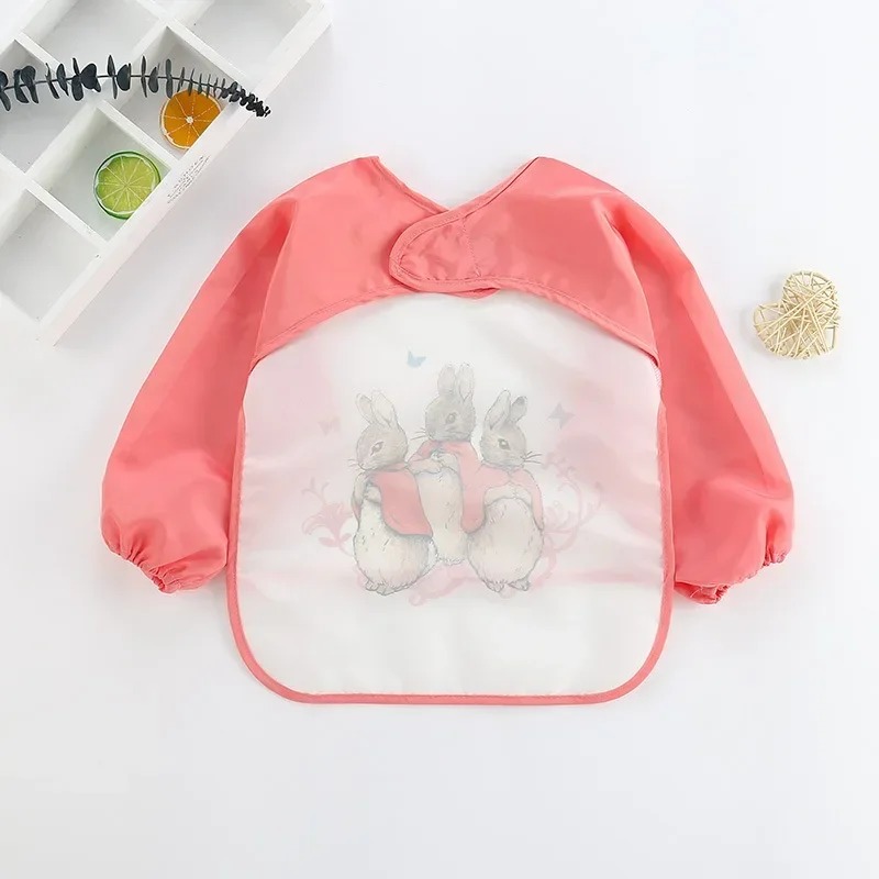 Baby's Soft Waterproof Bib Kid - Bib Long Sleeve のレビューと価格