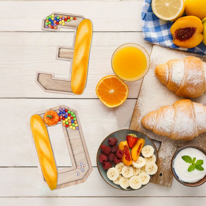 Large Wooden Number Charcuteri - Baby Food Tray のレビューと価格