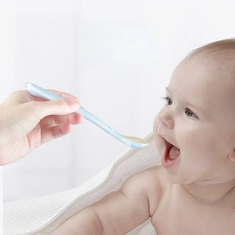 Soft Silicone Baby Spoon Toddl - Baby Food Nutrition のレビューと価格
