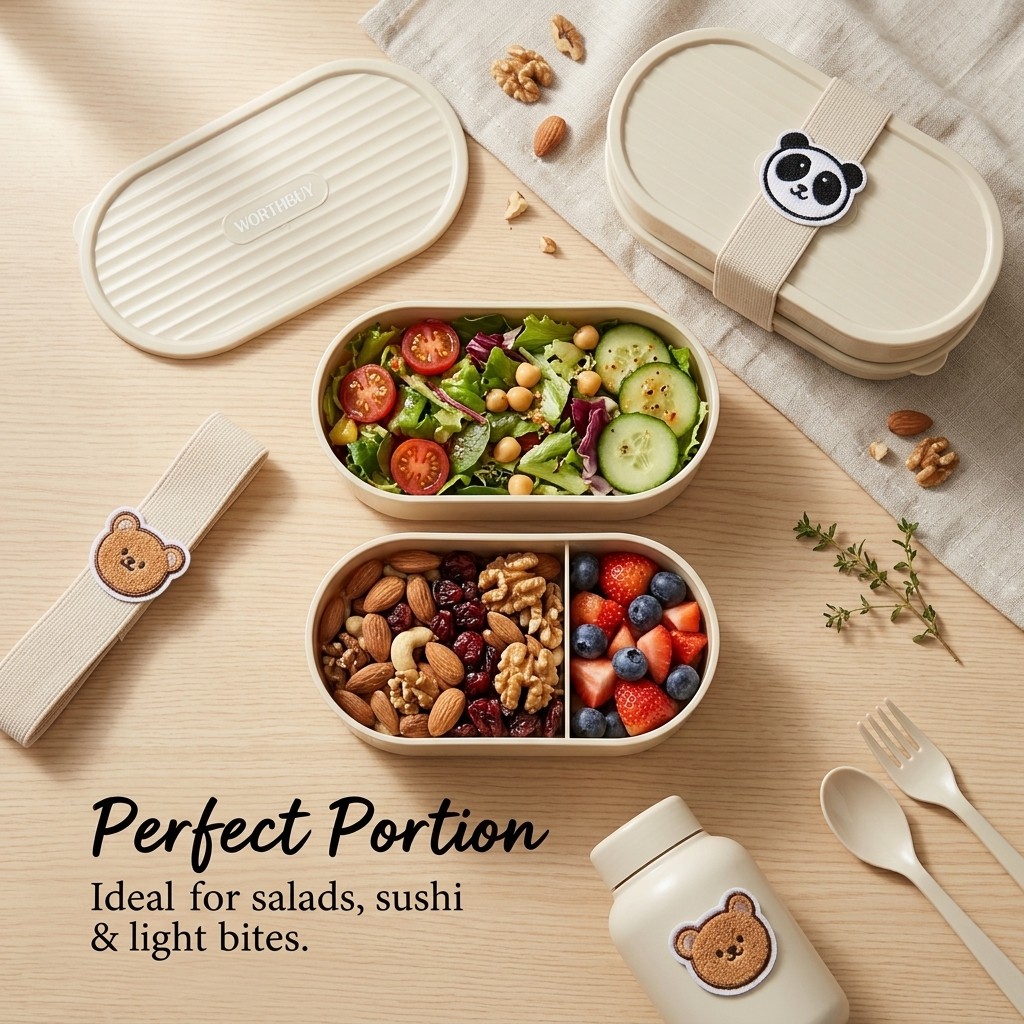 Microwaveable Plastic Lunch Bo - Baby Food Fruits のレビューと価格