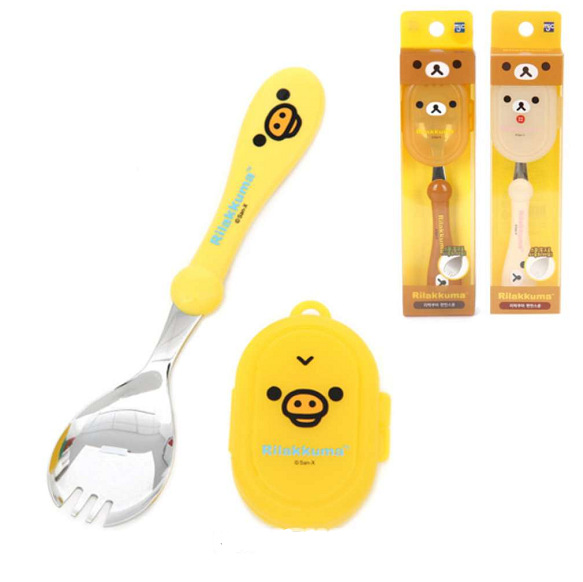 Rilakkuma Spoon Fork Integrate - Baby Food Kids のレビューと価格