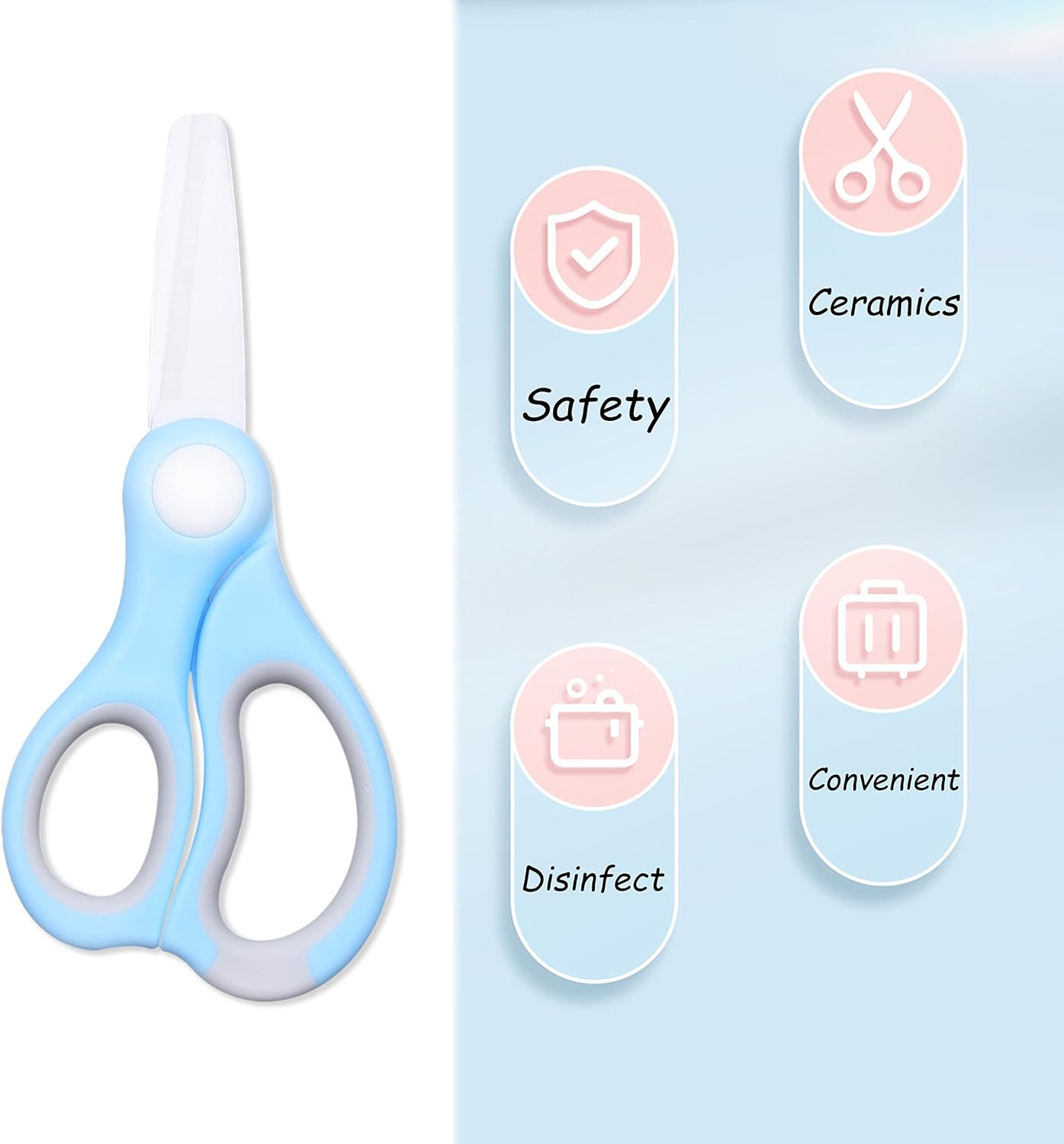 Ceramic Baby Food Scissors wit - Veggie Baby Food のレビューと価格