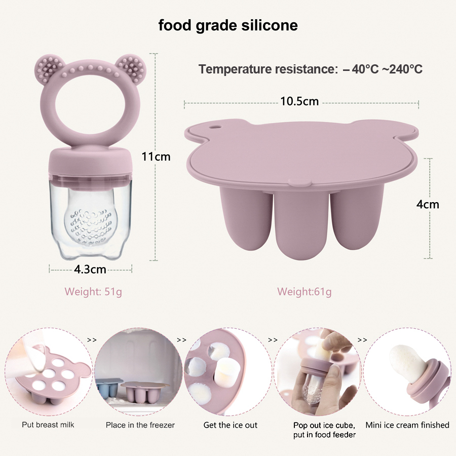 Baby Ice Cream Pops Silicone M - Baby Food Nan のレビューと価格