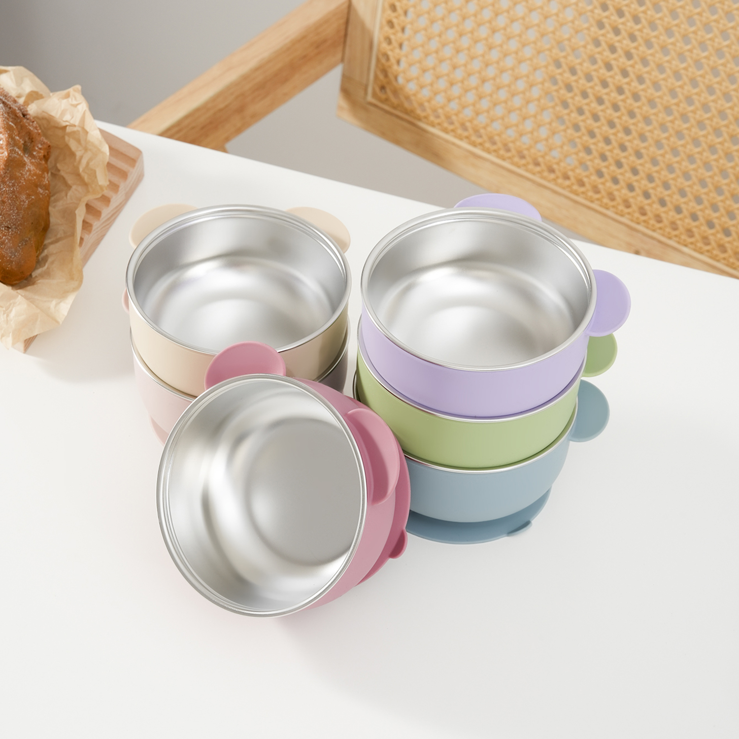 1PC Removable Silicone Stainle - Baby Food Weaning のレビューと価格