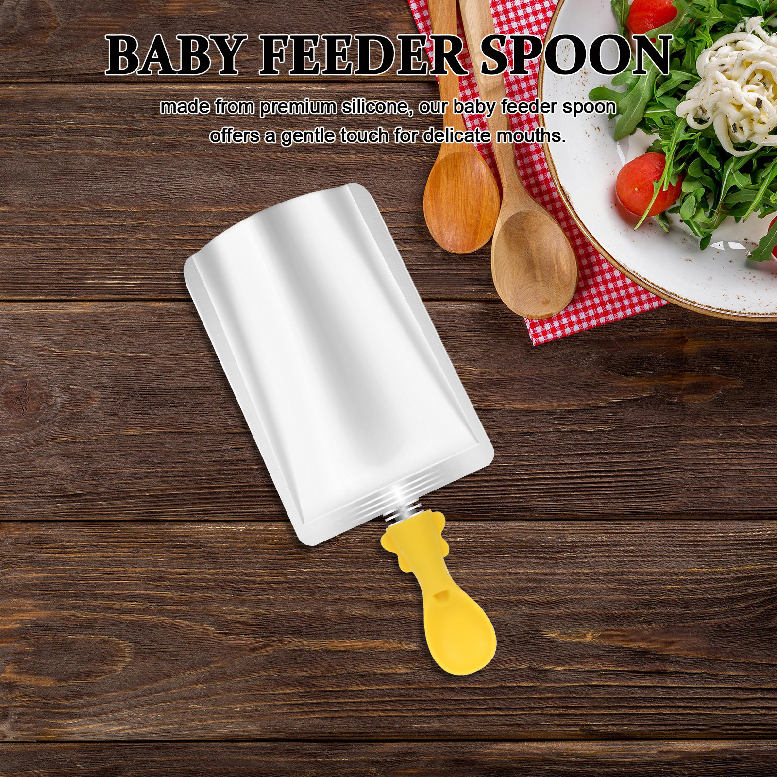 3Pcs Baby Food Pouch Silicone  - Baby Food Weaning のレビューと価格
