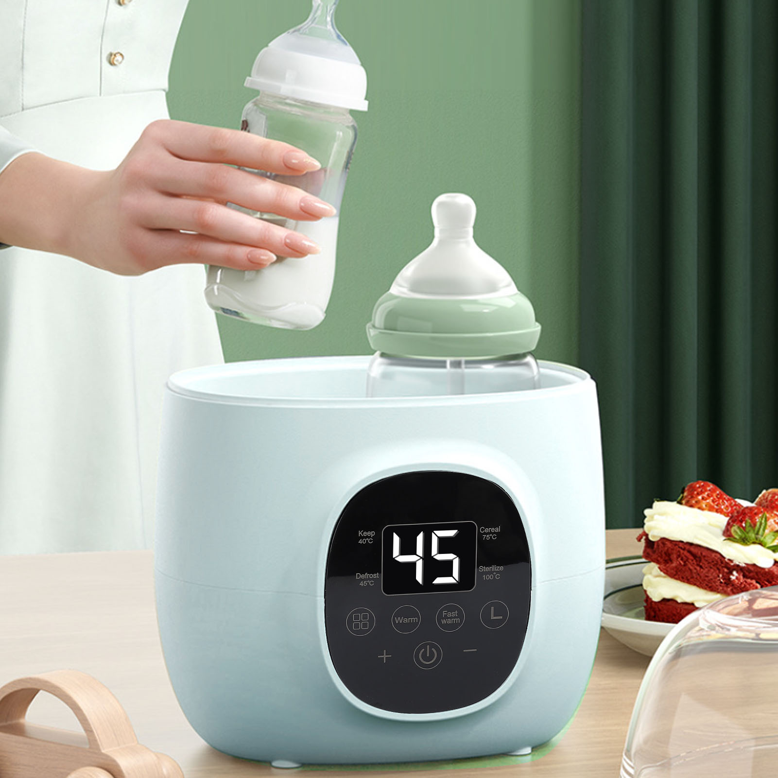 Baby Bottle Warmer 200W PP Mul - Baby Food Warmer のレビューと価格