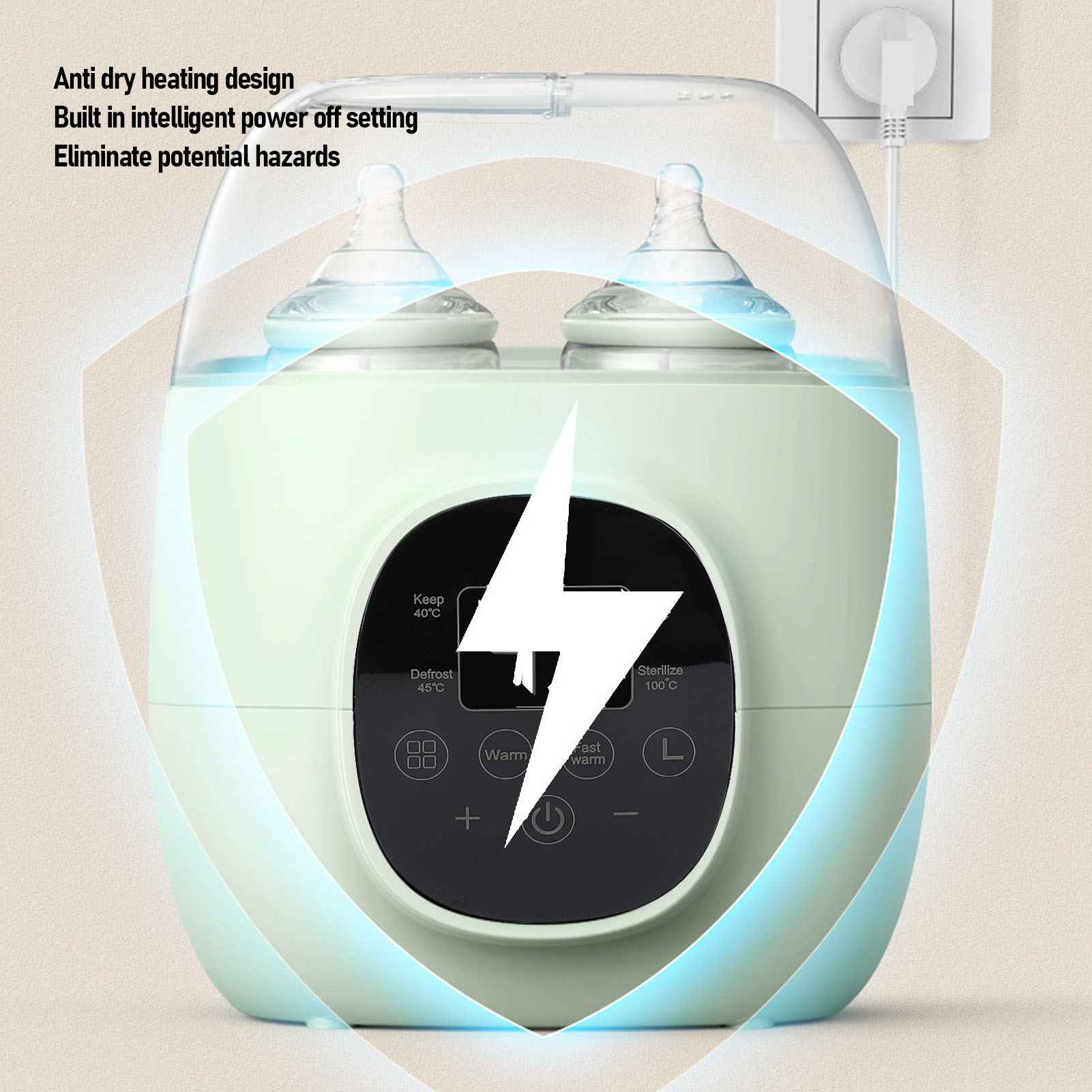 Baby Bottle Warmer 200W PP Mul - Baby Food Warmer のレビューと価格