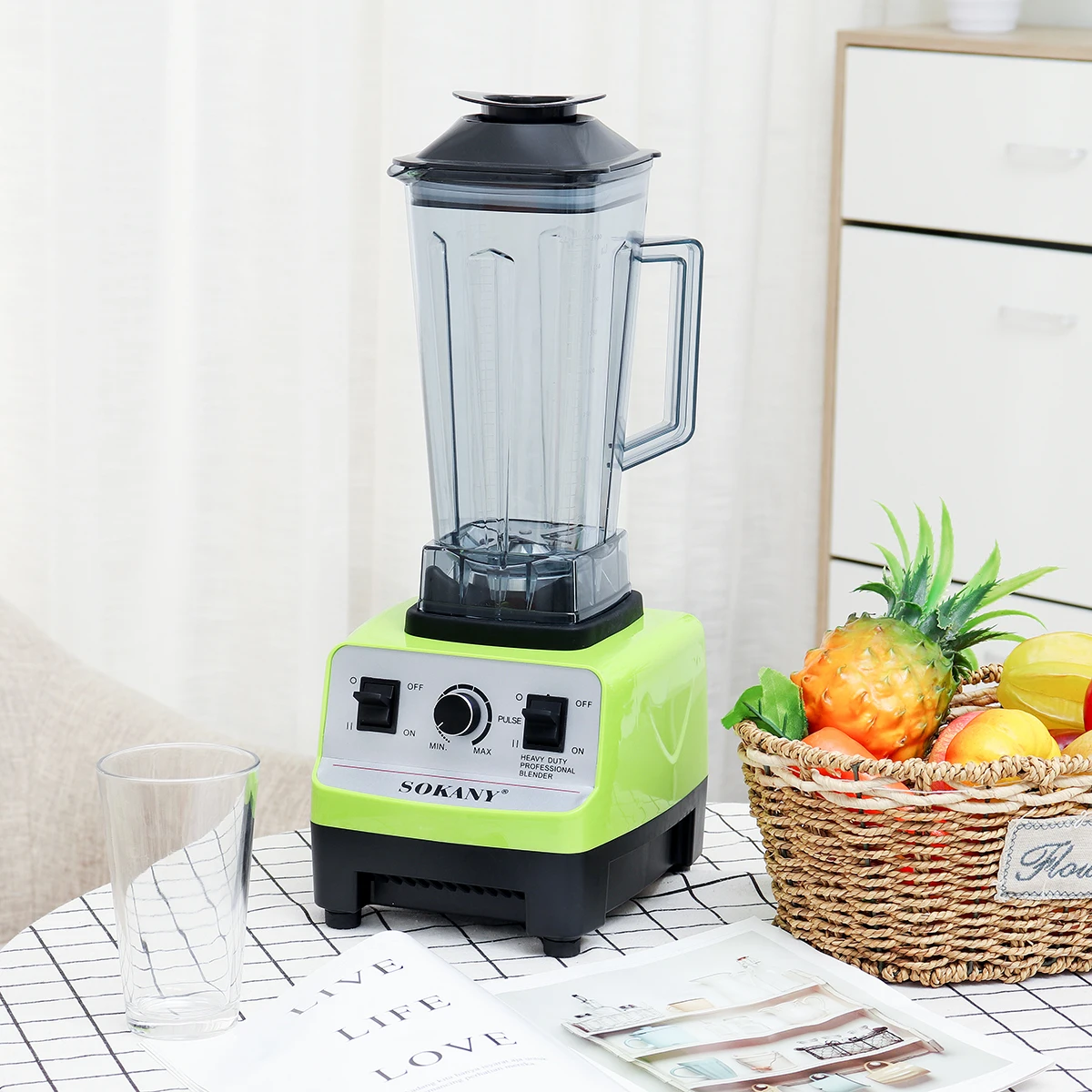 SOKANY 4500W Heavy Duty Commer - Baby Food Mixer のレビューと価格