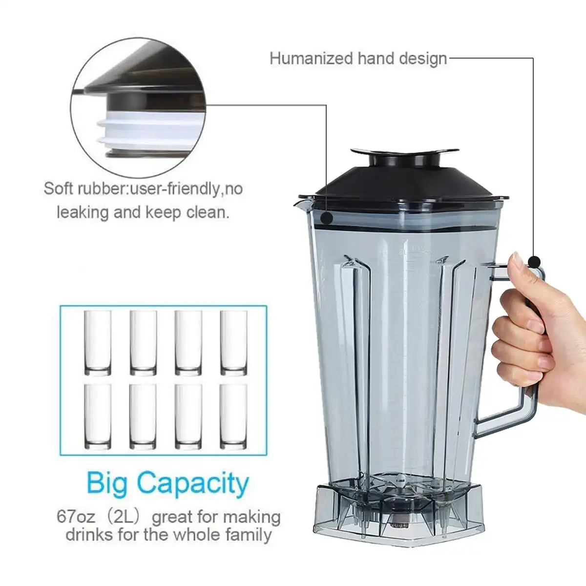 SOKANY 4500W Heavy Duty Commer - Baby Food Mixer のレビューと価格