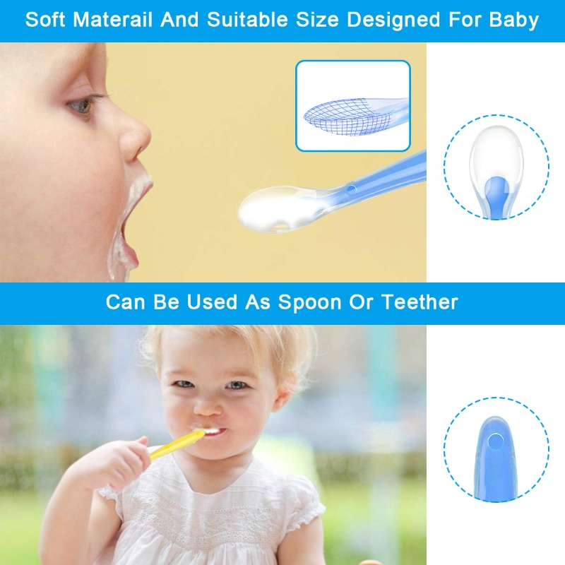 BPA Free Baby Silicone Spoons  - Baby Food Nutrition のレビューと価格