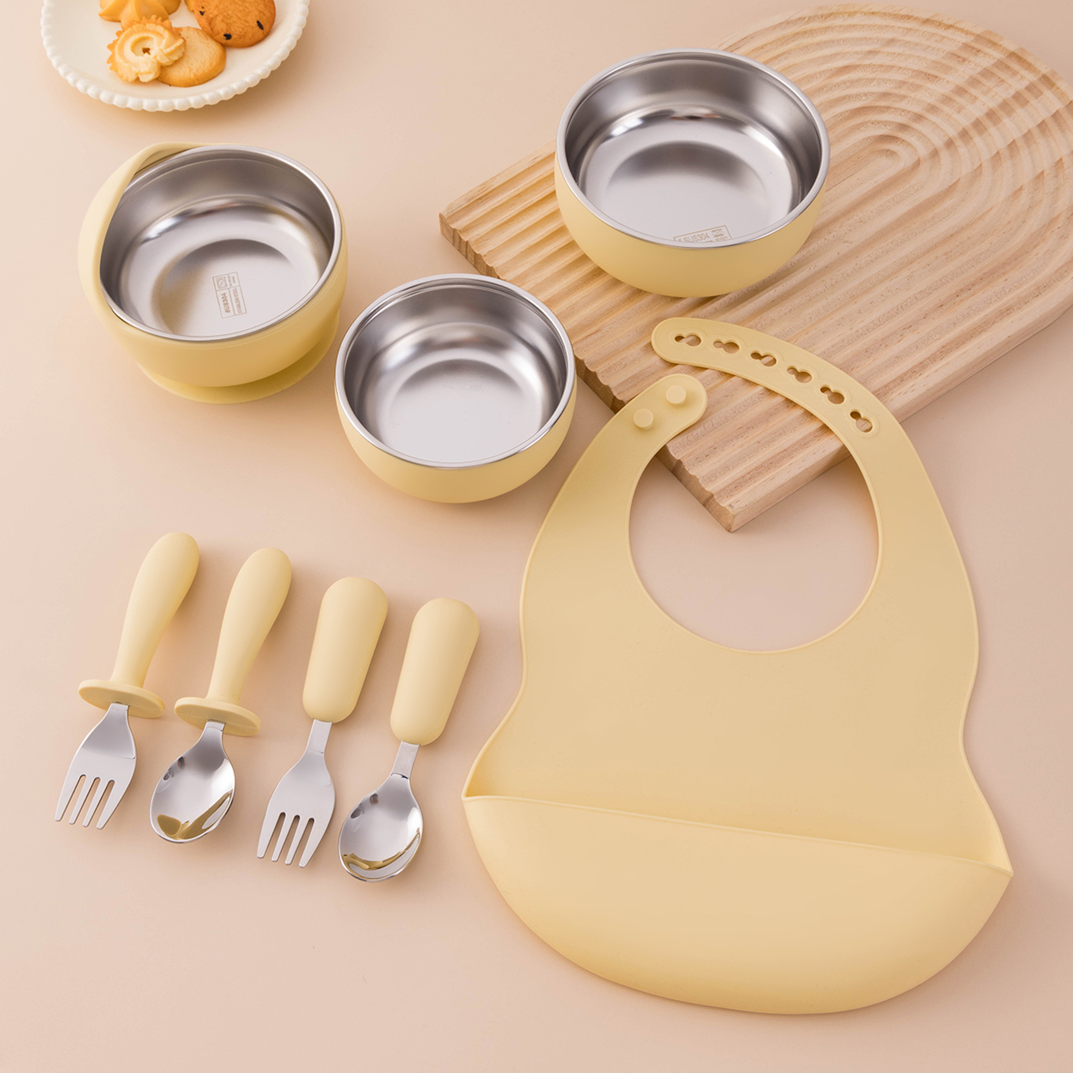 8PCS Baby Feeding Set Stainles - Baby Food Weaning のレビューと価格