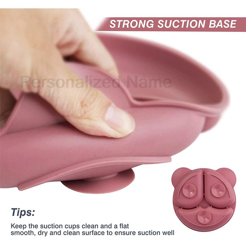 Baby Silicone Sucker Bowl Chil - Baby Food Tray のレビューと価格