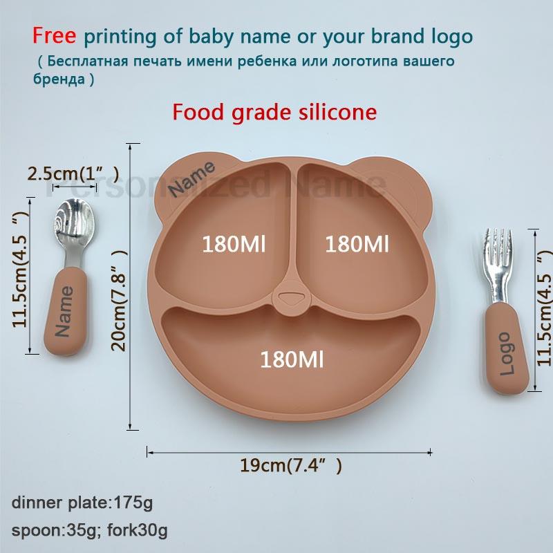 Baby Silicone Sucker Bowl Chil - Baby Food Tray のレビューと価格
