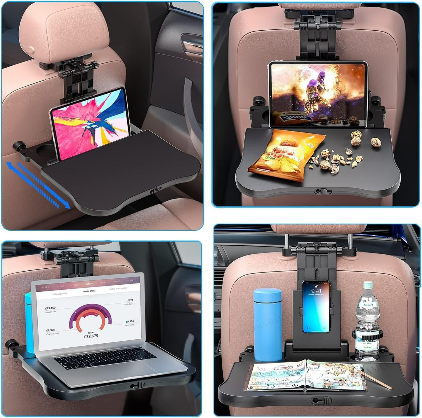 Folding Anti-Slip Baby Car Sea - Baby Food Tray のレビューと価格