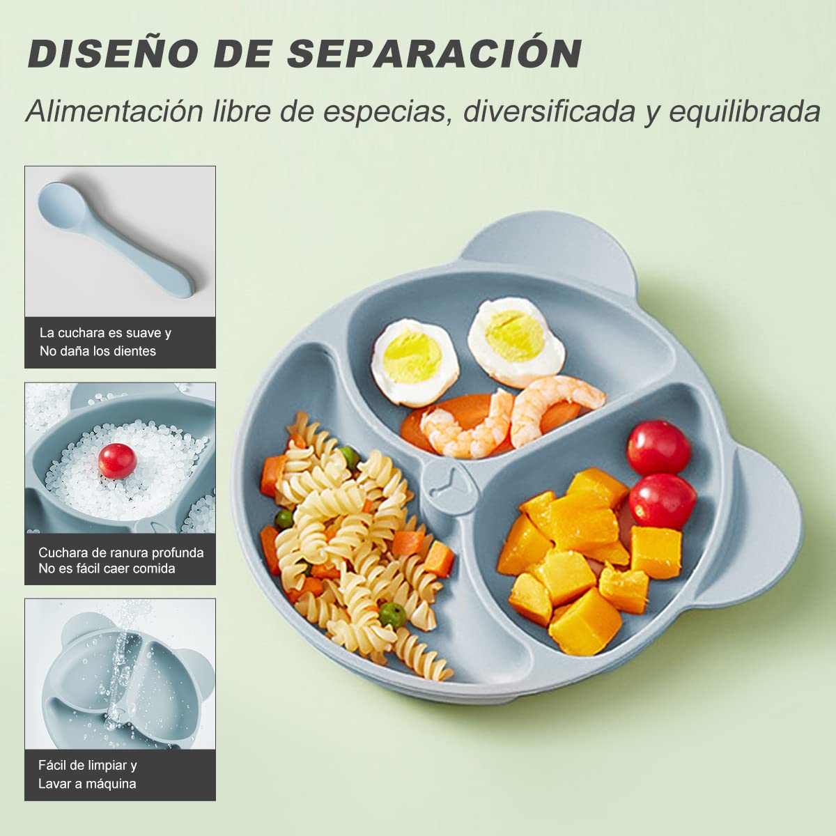 4PCS Baby Feeding Set with Bib - Baby Food Tray のレビューと価格