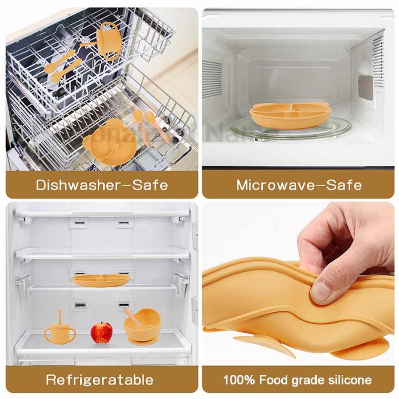 Feeding Set Silicone For Baby  - Baby Food Tray のレビューと価格